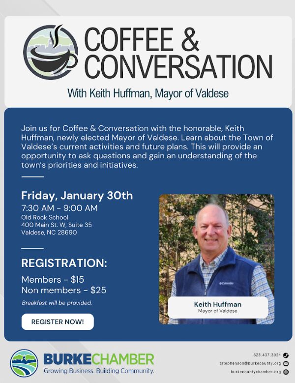 Coffee convo Keith Huffman